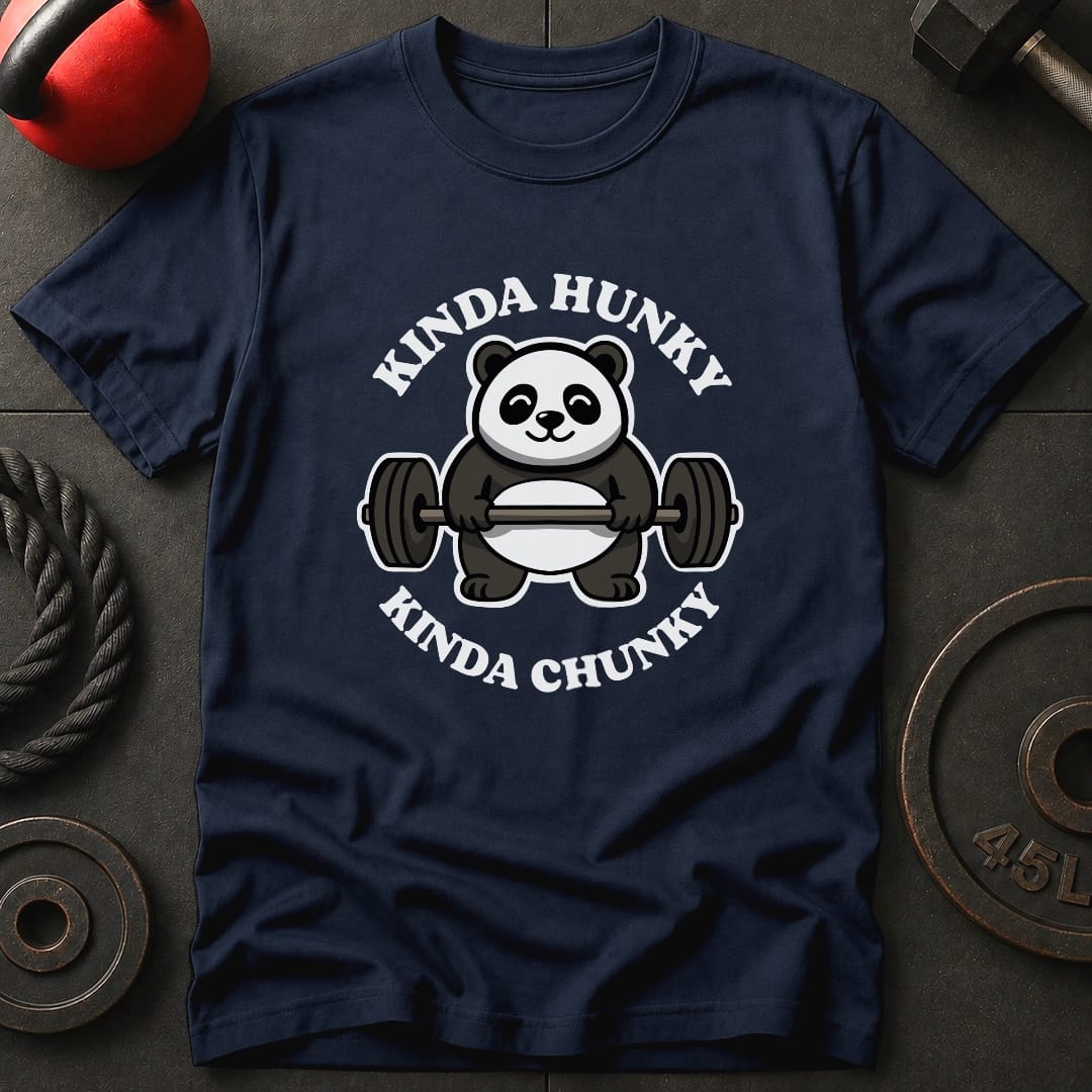 Kinda Hunky Panda Gym T-Shirt