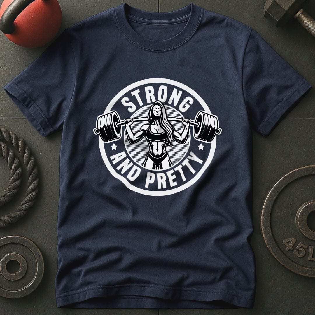 Strong And Pretty Gym T-Shirt