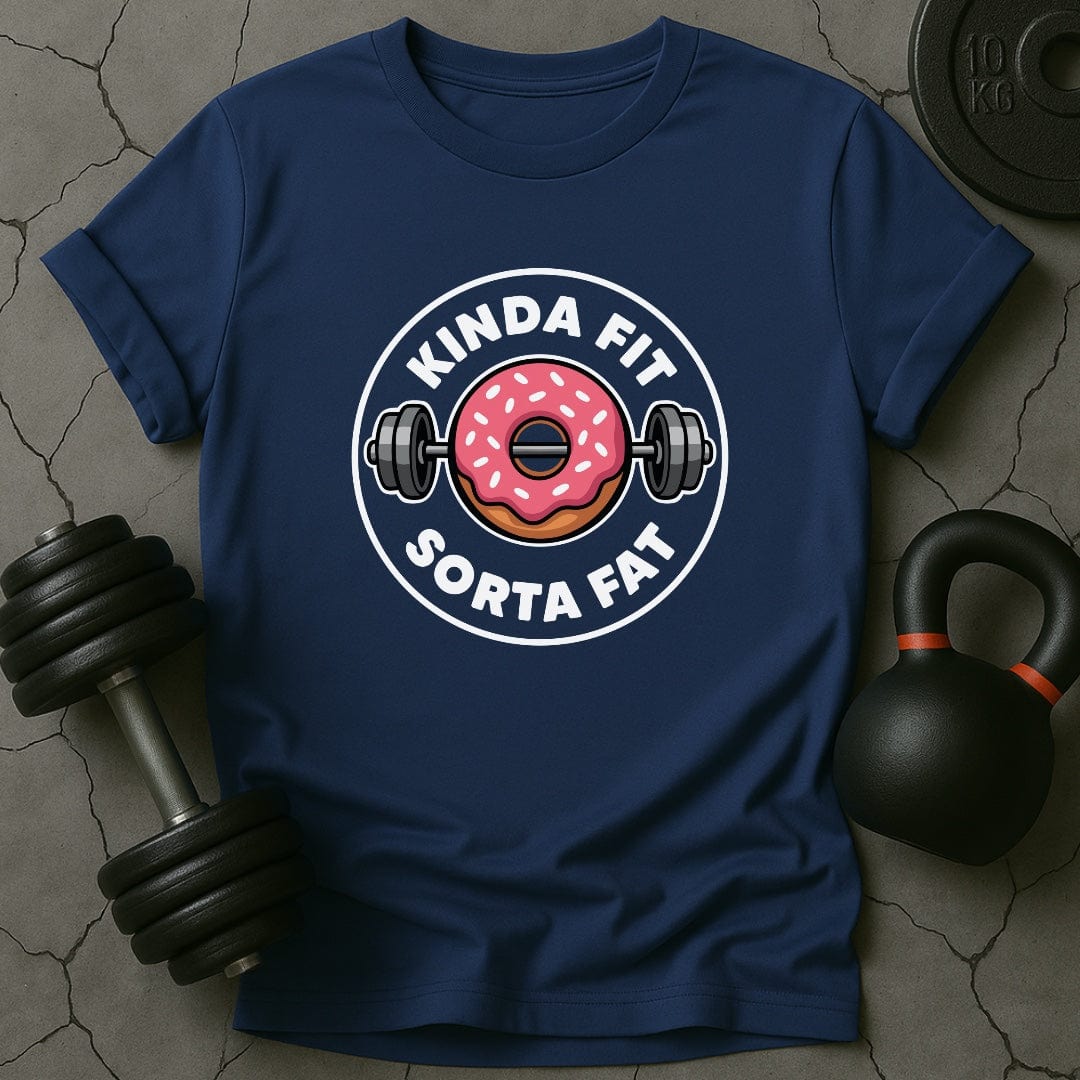 Kinda Fit Sorta Fat Donuts Gym T-Shirt