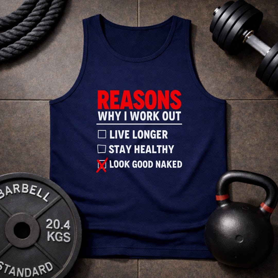 Reasons Why I Work Out Unisex Tank