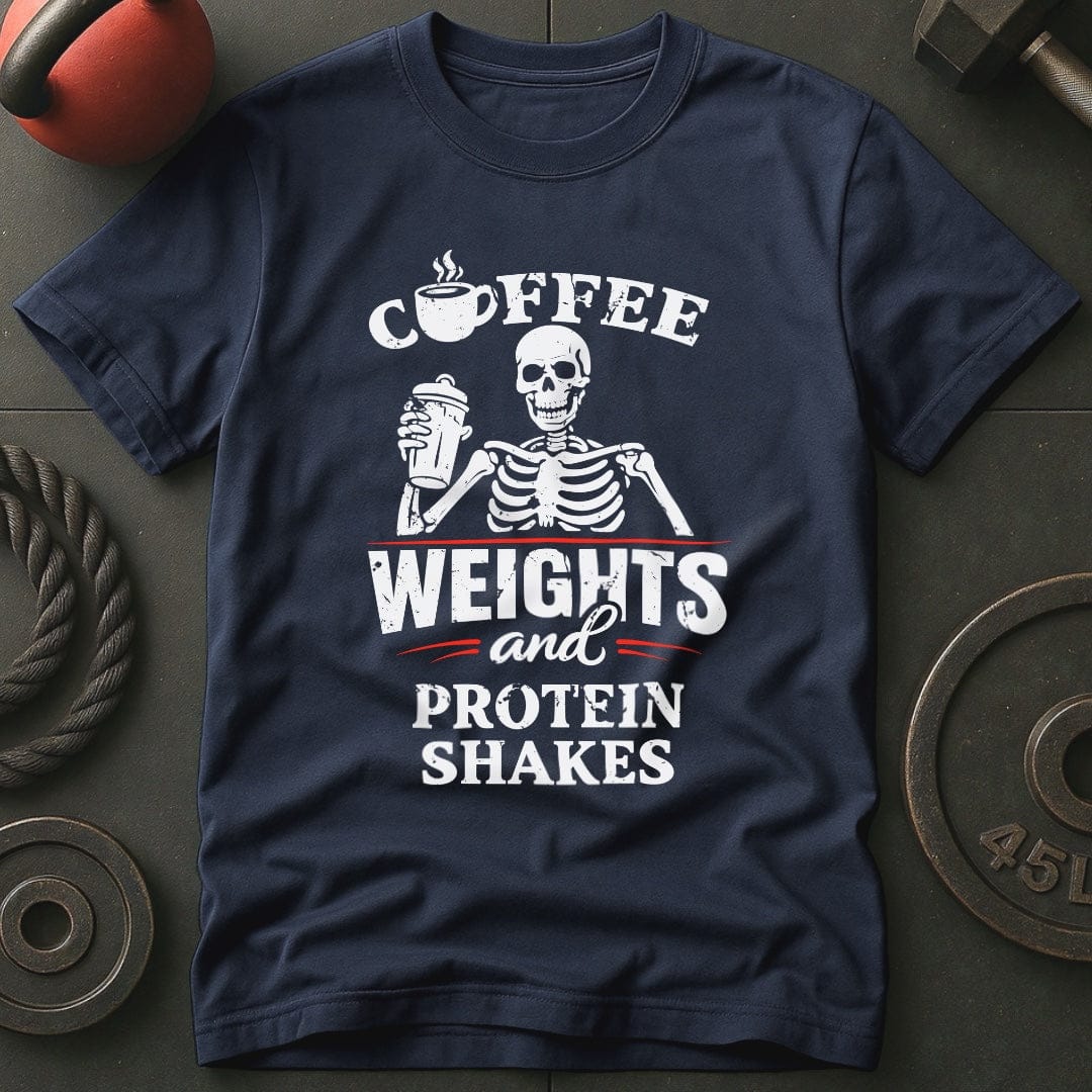 Coffee Weights Protein T-shirt