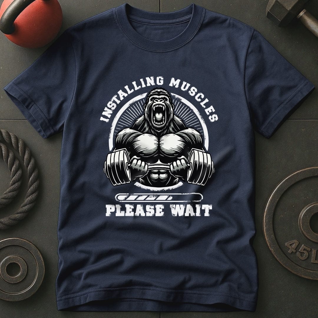 Installing Muscles Gorilla T-Shirt