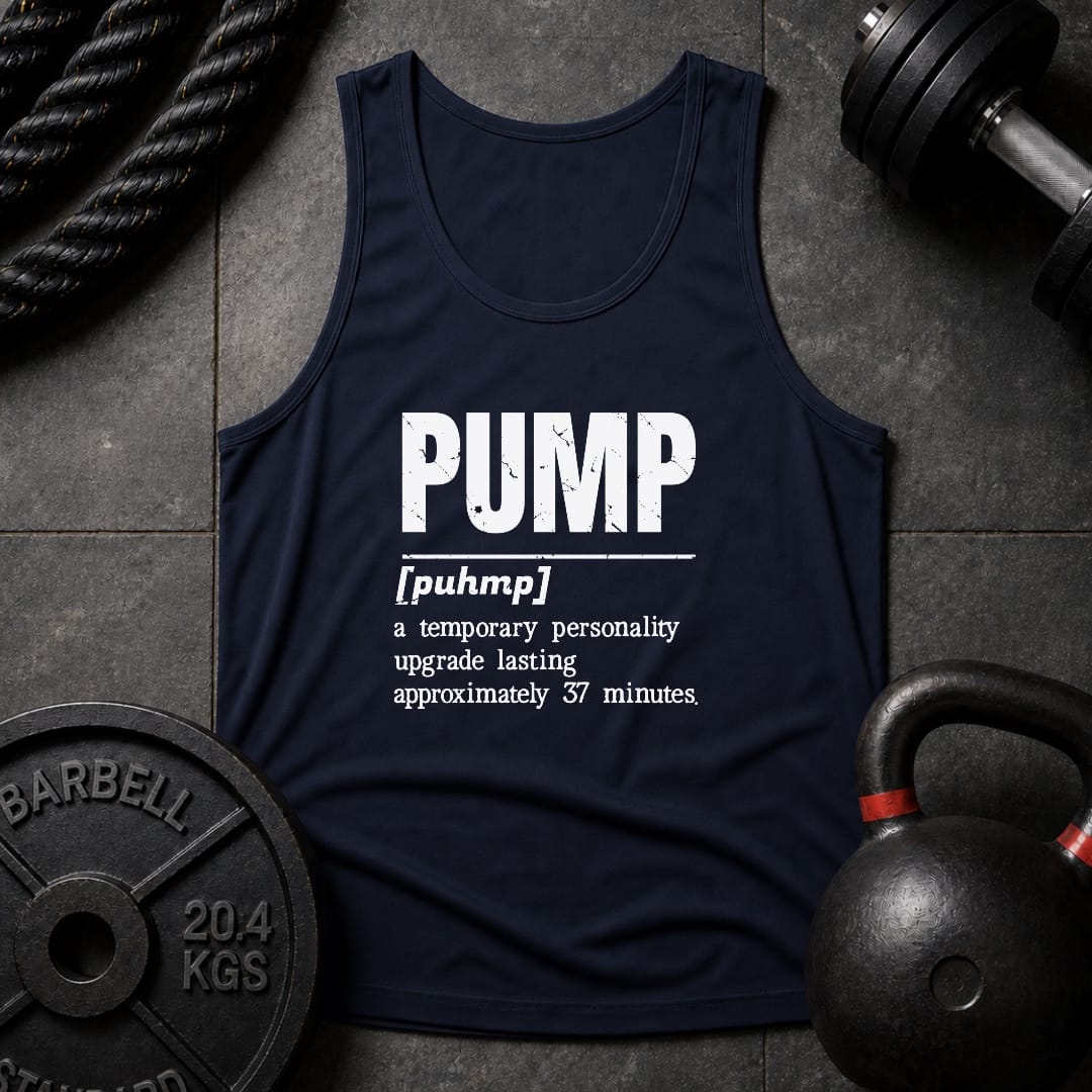 Pump Vocabulary Unisex Tank