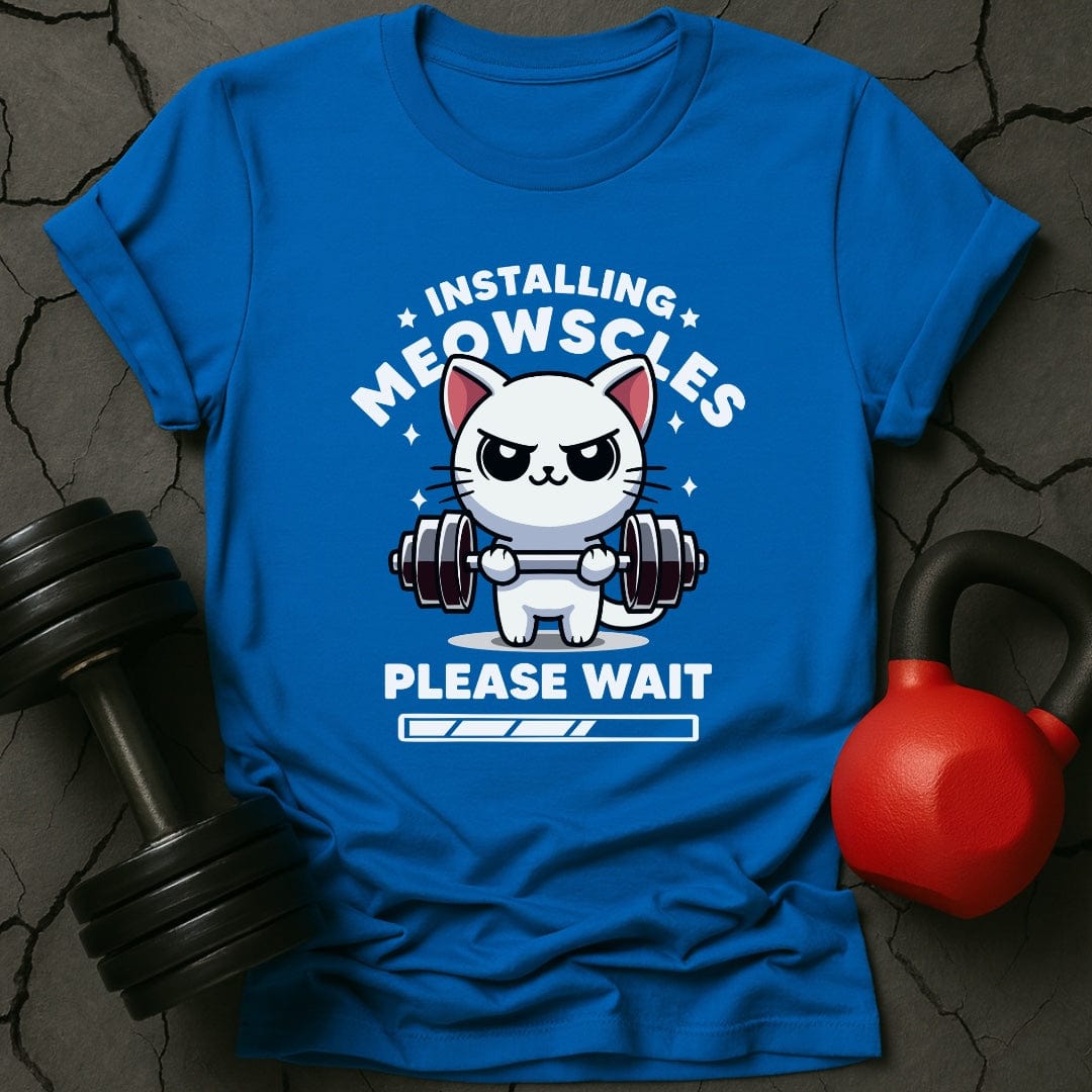 Installing Meowscles Cat T-Shirt