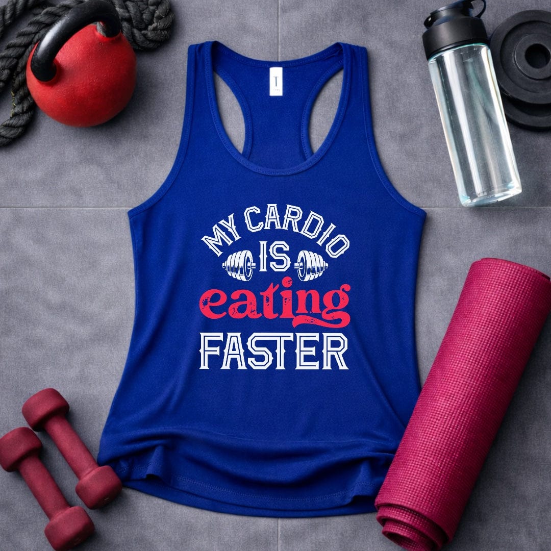 My Cardio Is Eating Faster Women's Tank