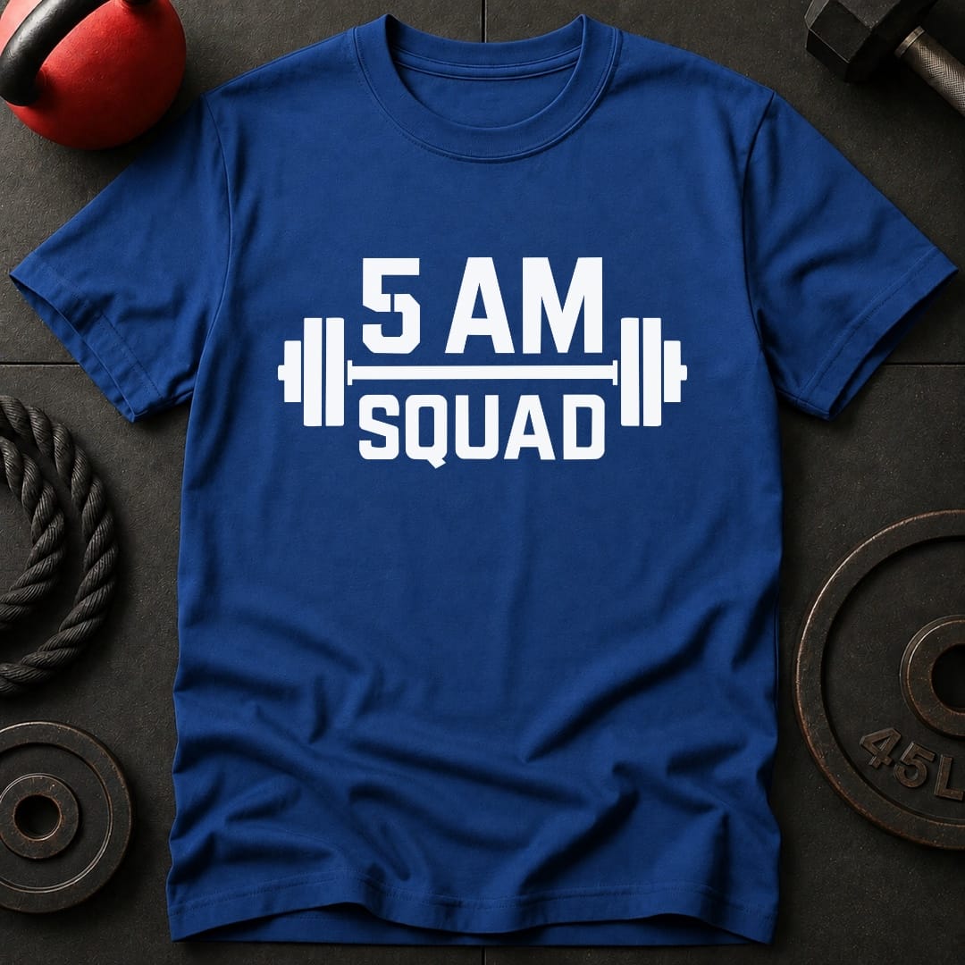 5 AM Squad Gym T-Shirt