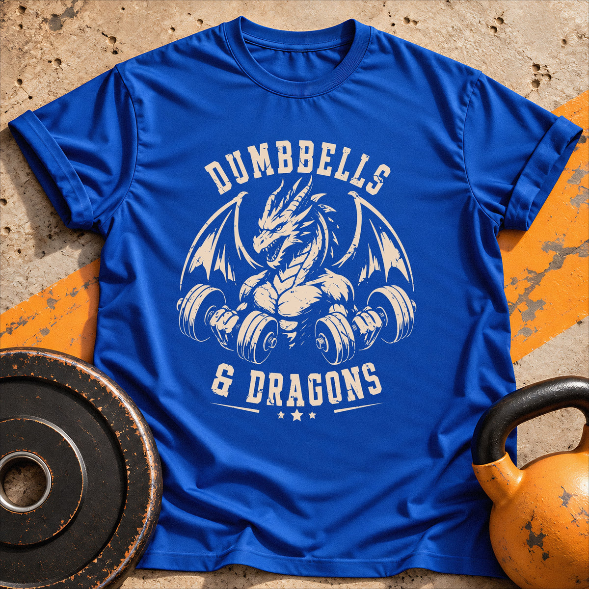 Dumbbells & Dragons T-shirt