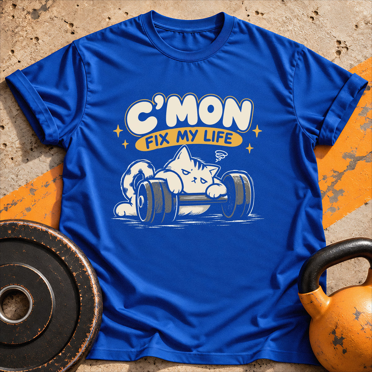 Fix My Life Cat T-shirt