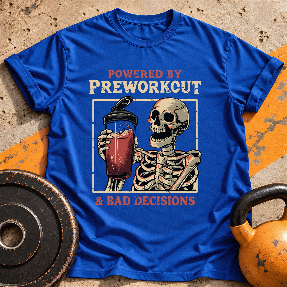 Powered By Preworkout & T-shirt