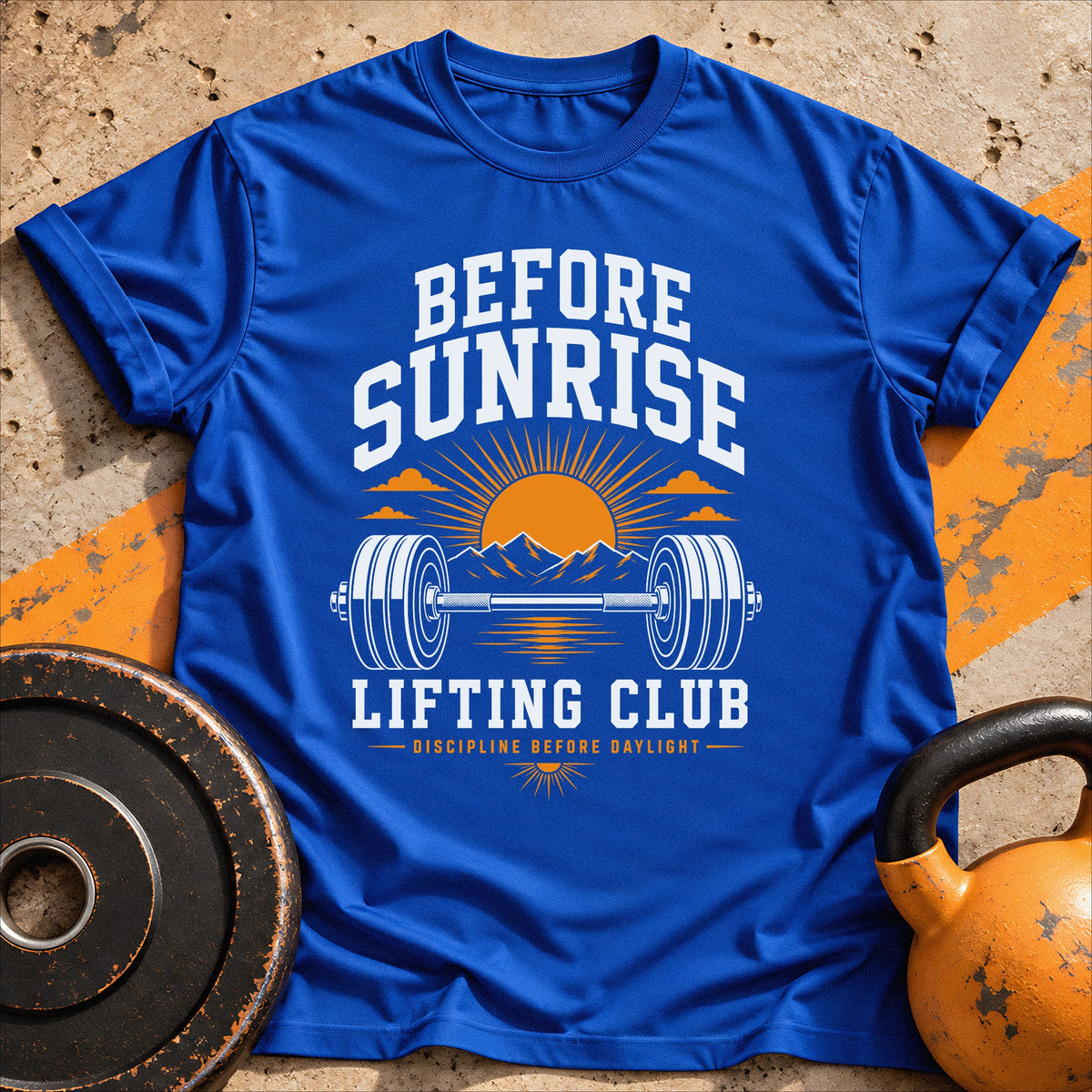 Before Sunrise Lifting Club T-shirt