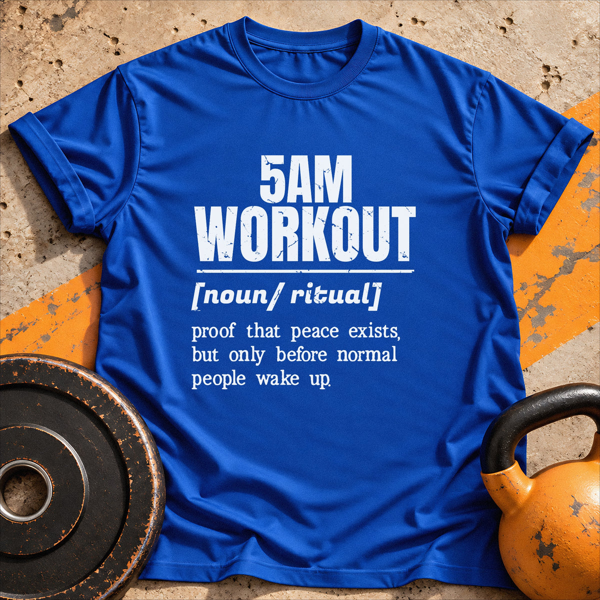 5AM Workout Vocabulary T-shirt