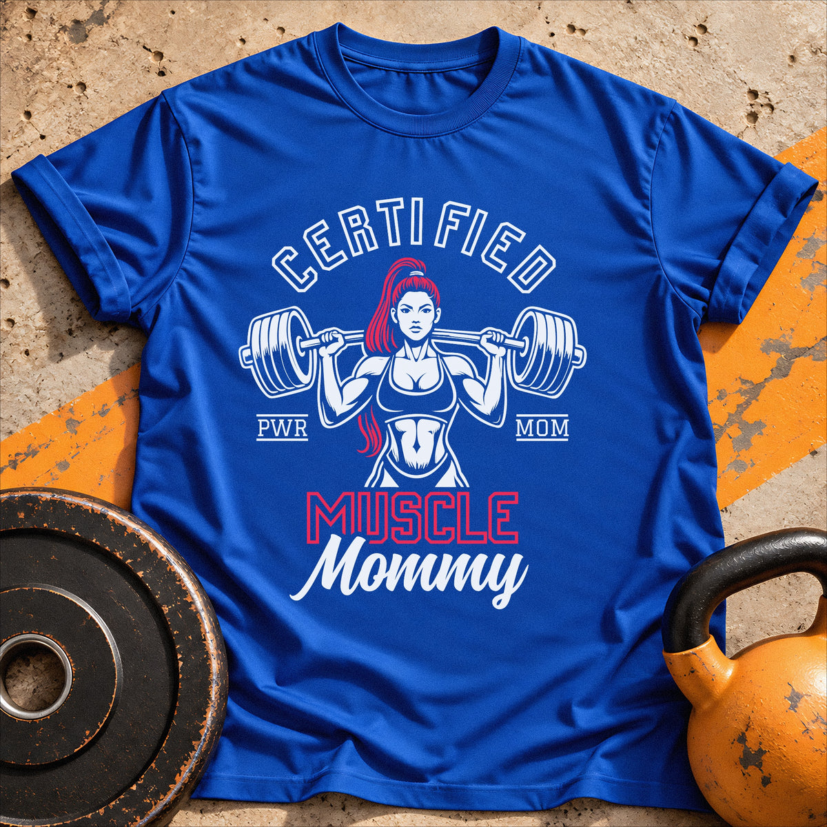 Certified Muscle Mommy T-shirt