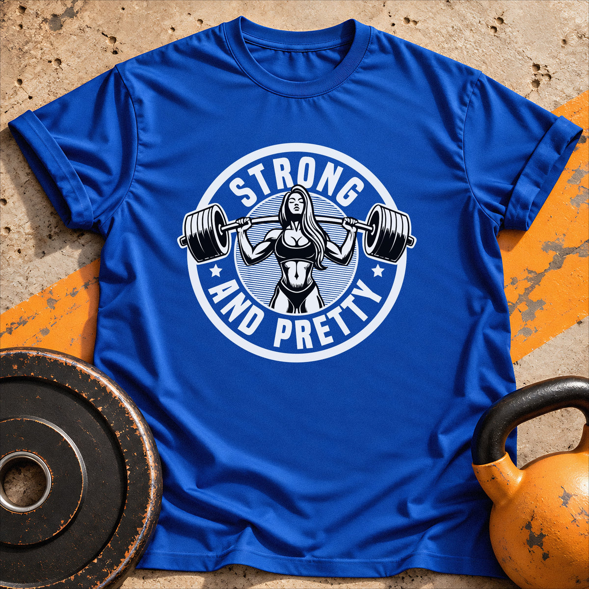 Strong And Pretty Gym T-Shirt