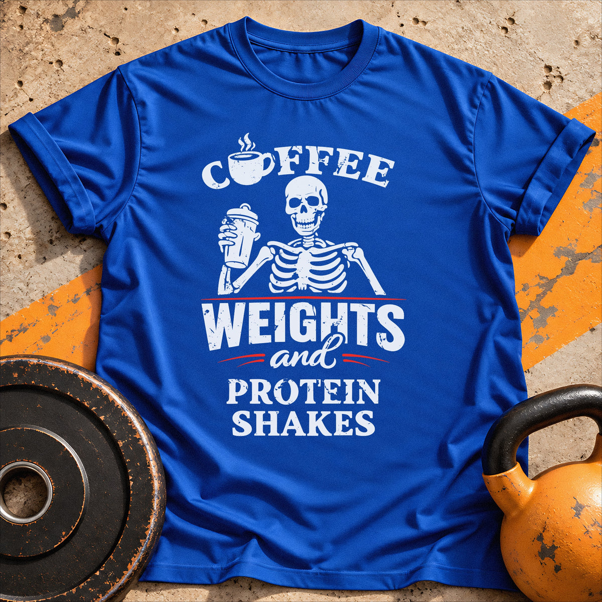 Coffee Weights Protein T-shirt