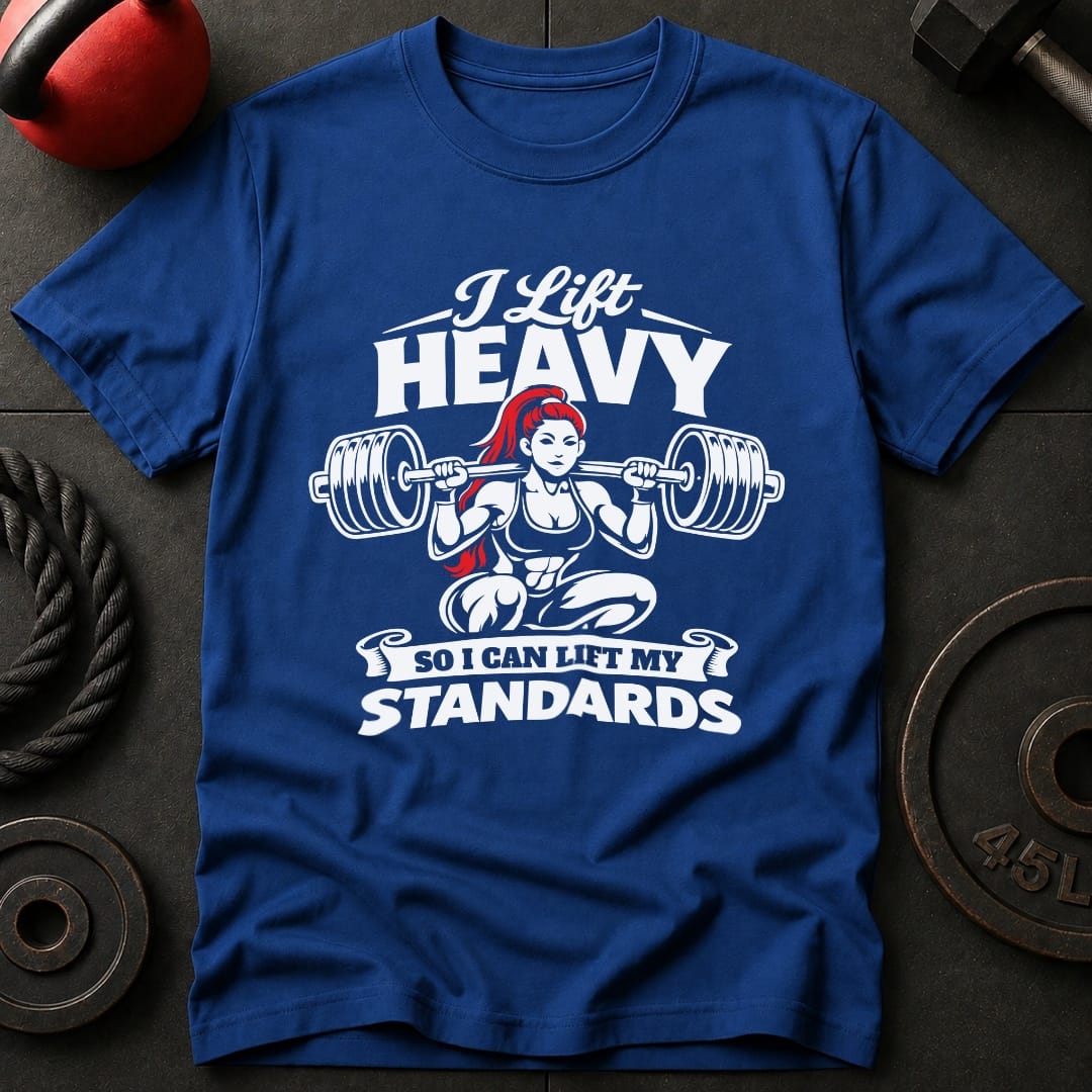 I Lift Heavy So I Can T-shirt