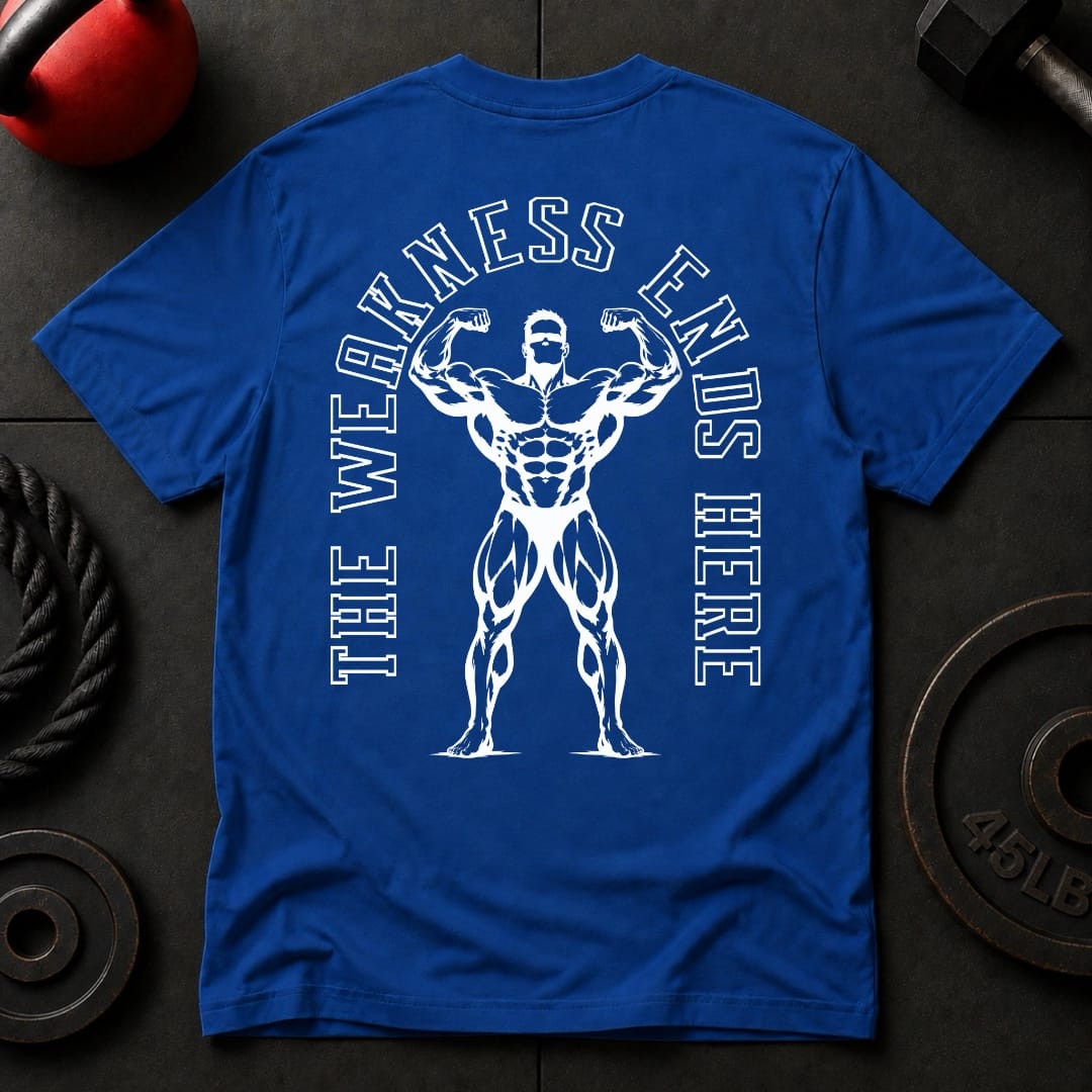 The Weakness Ends Here T-shirt