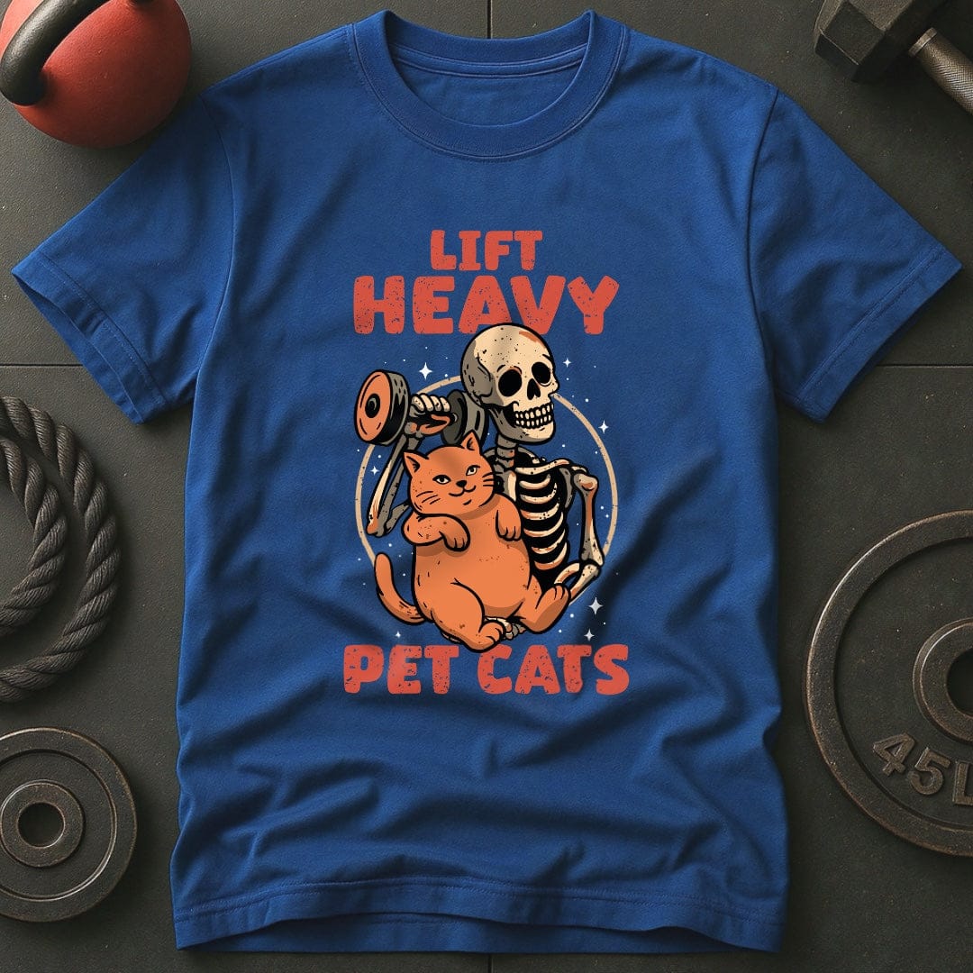 Lift Heavy Pet Cats T-Shirt