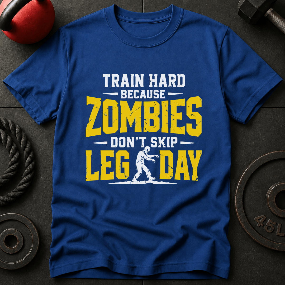 Train Hard Zombies T-shirt