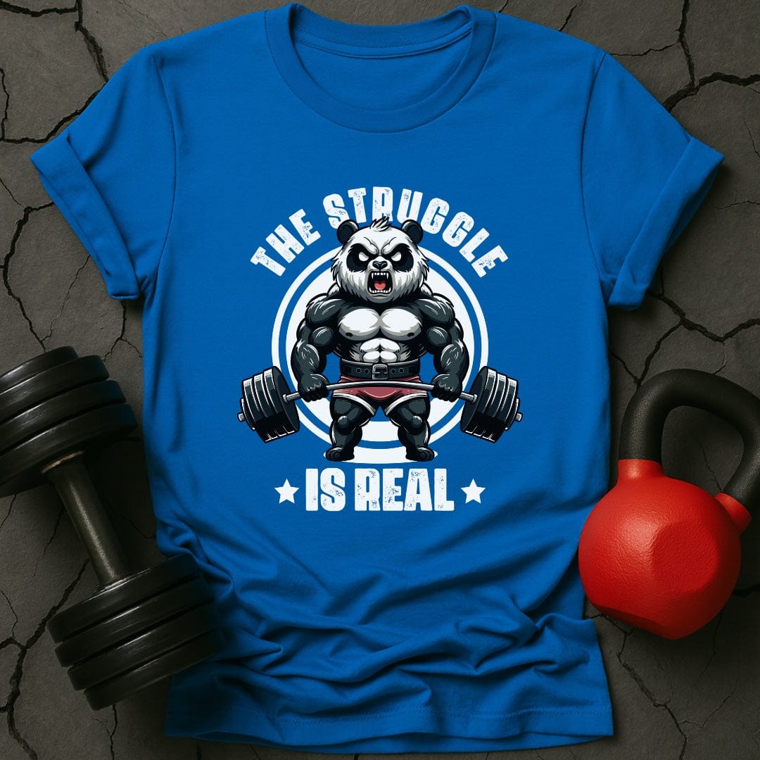 The Struggle Is Real Panda T-Shirt