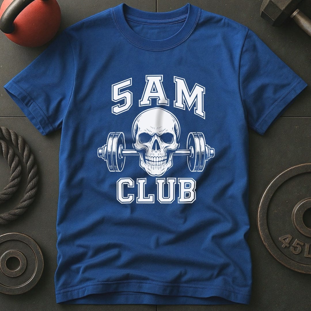 5 AM Club Skull Gym T-Shirt