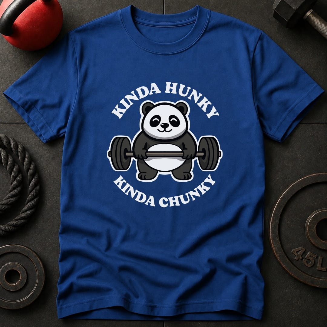 Kinda Hunky Panda Gym T-Shirt