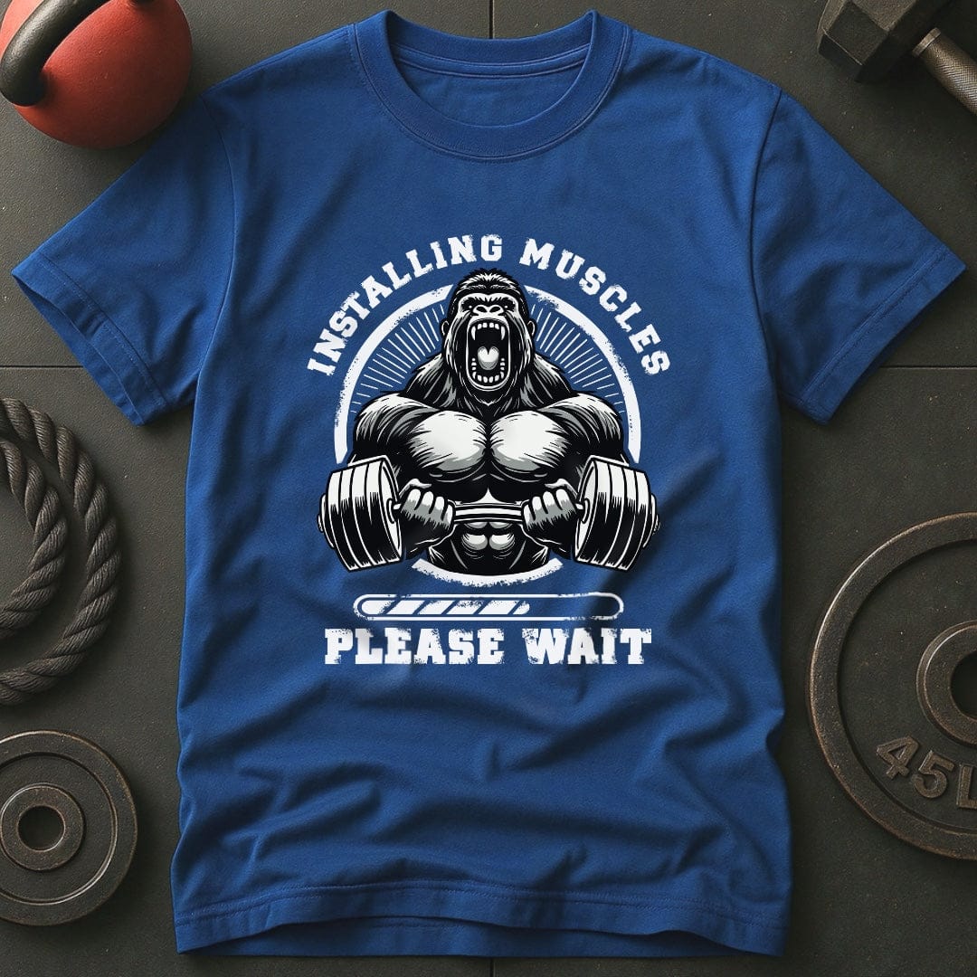 Installing Muscles Gorilla T-Shirt