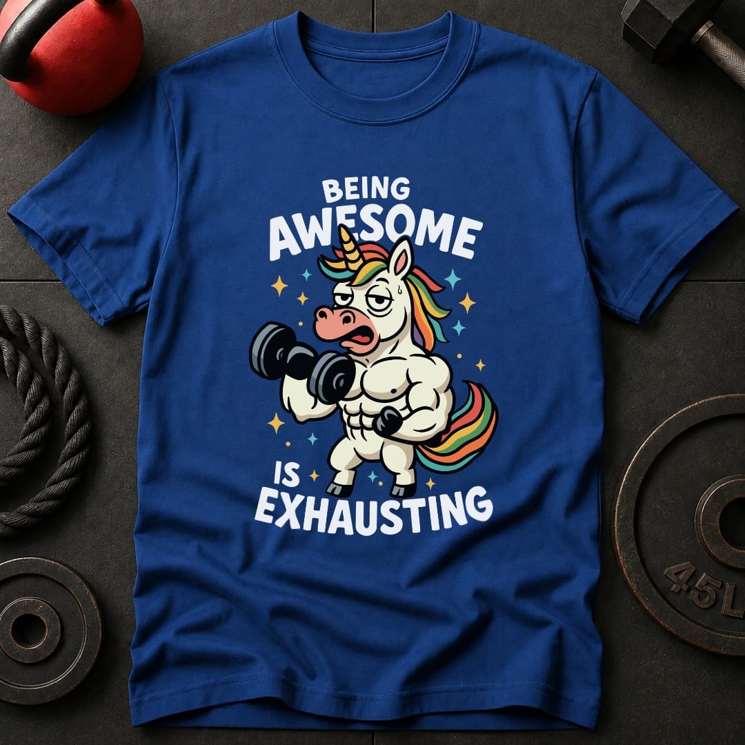 Being Awesome Unicorn T-Shirt