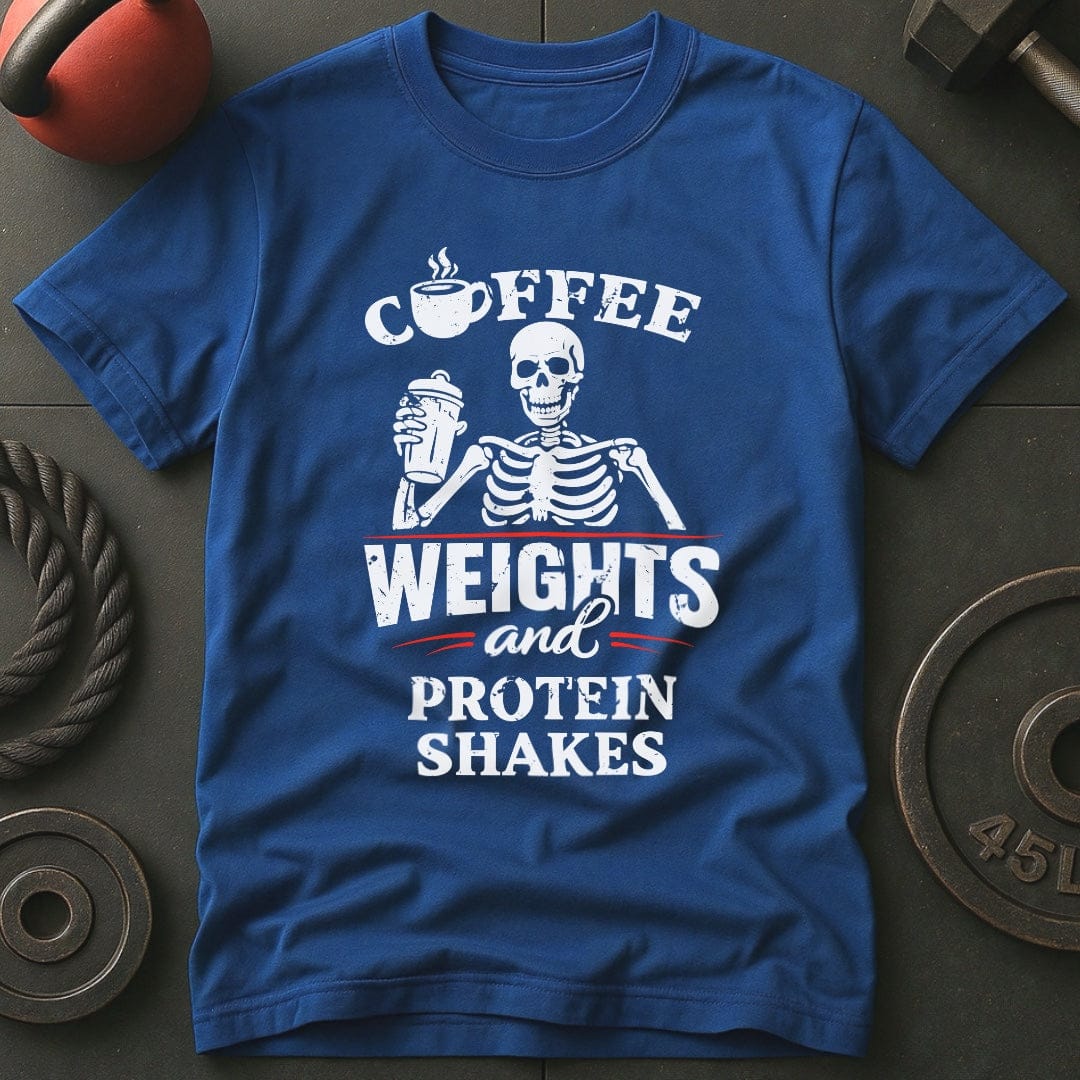 Coffee Weights Protein T-shirt