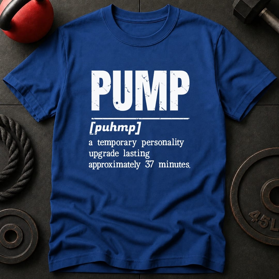 Pump Vocabulary T-shirt