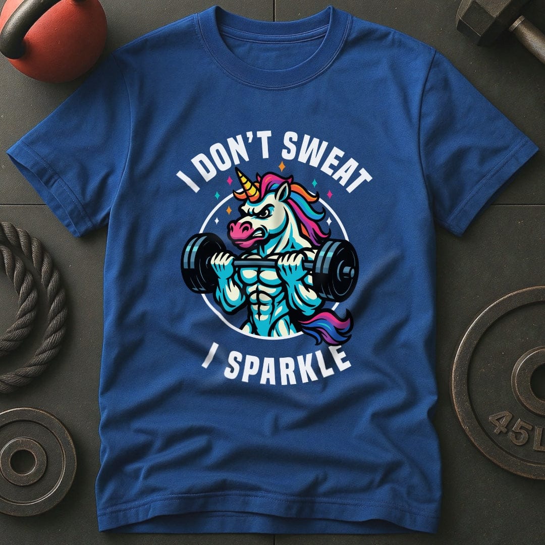 I Don't Sweat I Sparkle Unicorn T-Shirt