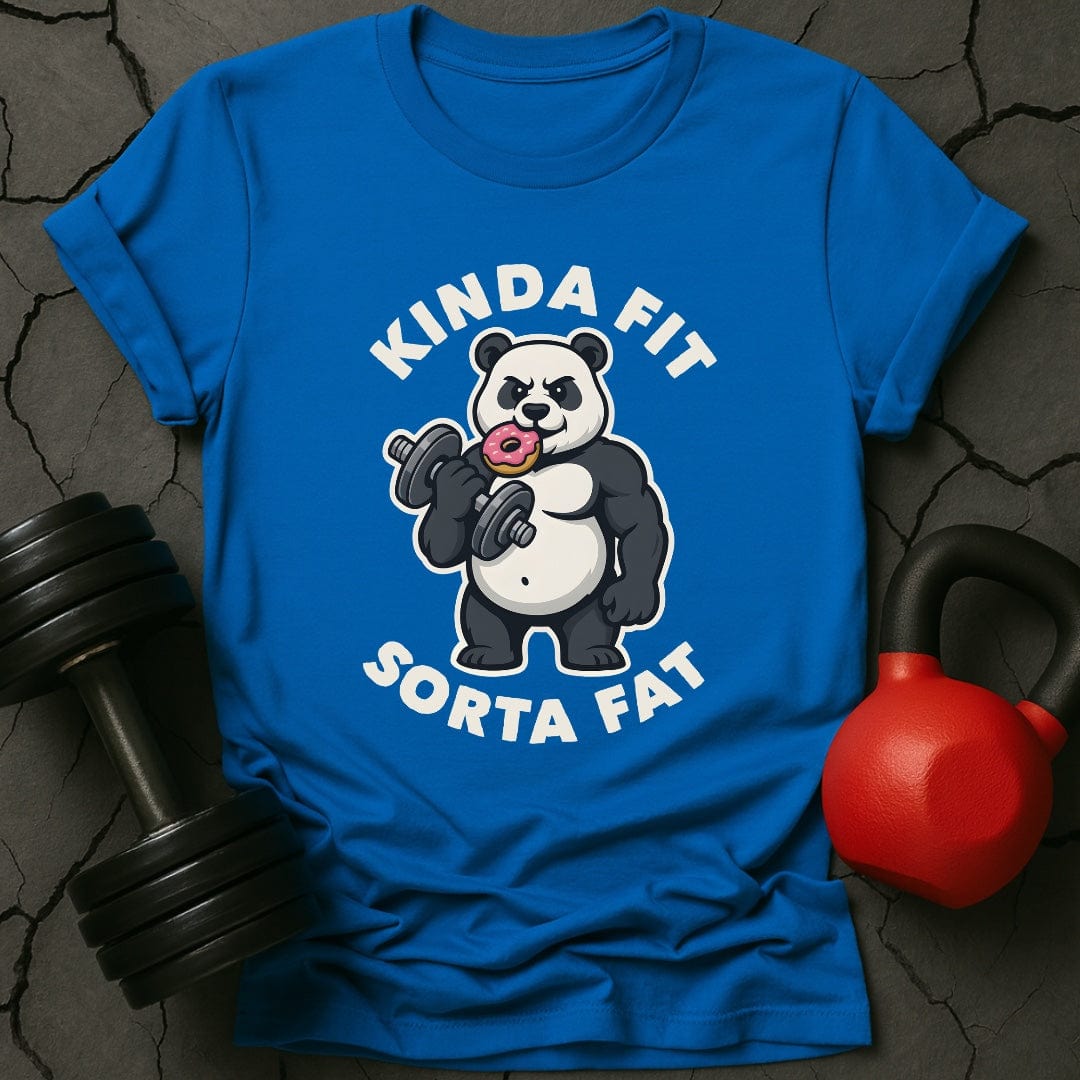 Kinda Fit Sorta Fat Panda Gym T-Shirt