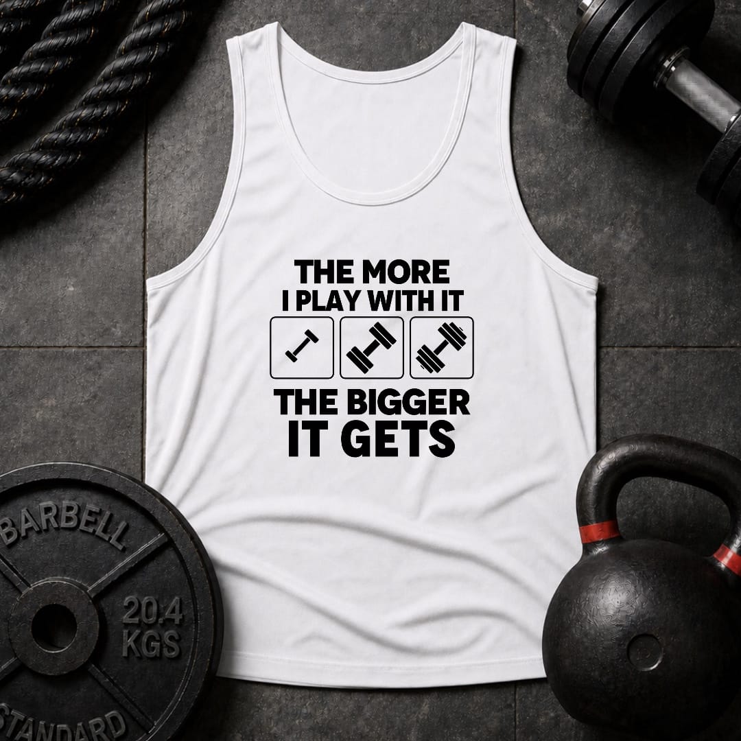 The More I Play Unisex Tank