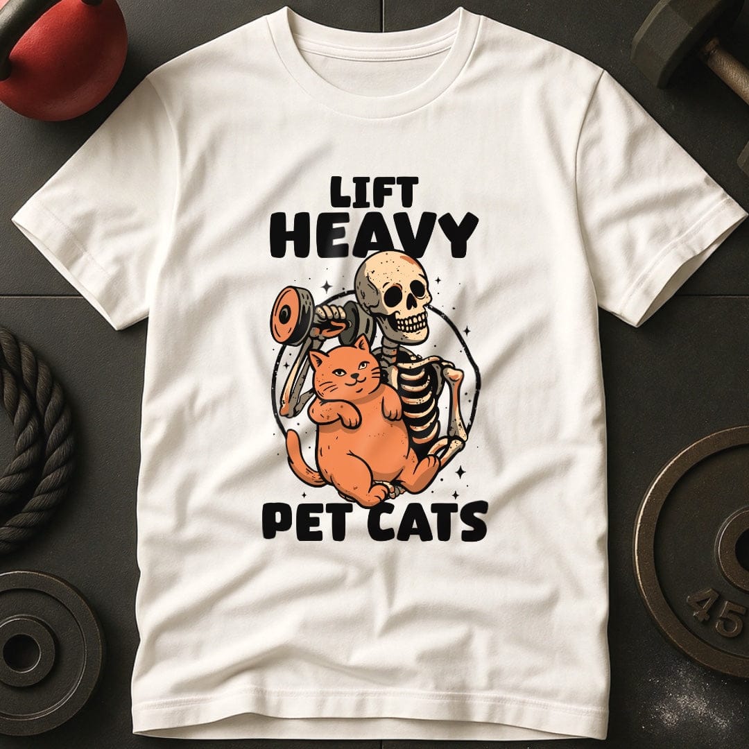 Lift Heavy Pet Cats T-Shirt