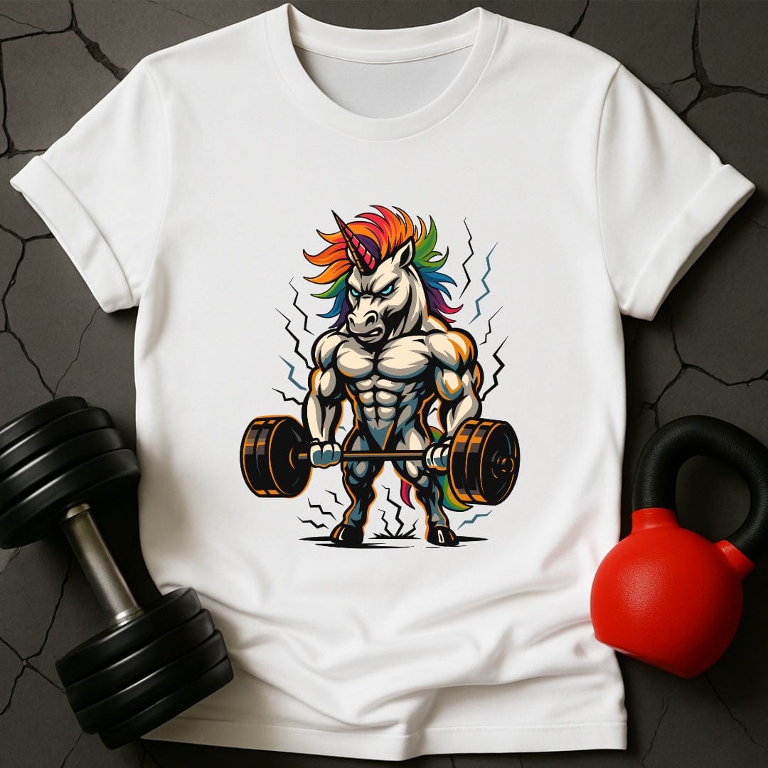 Weightlifting Gym Unicorn T-Shirt