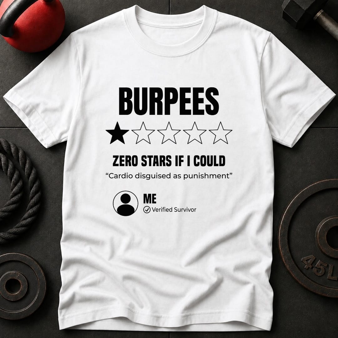 Burpees Review T-shirt