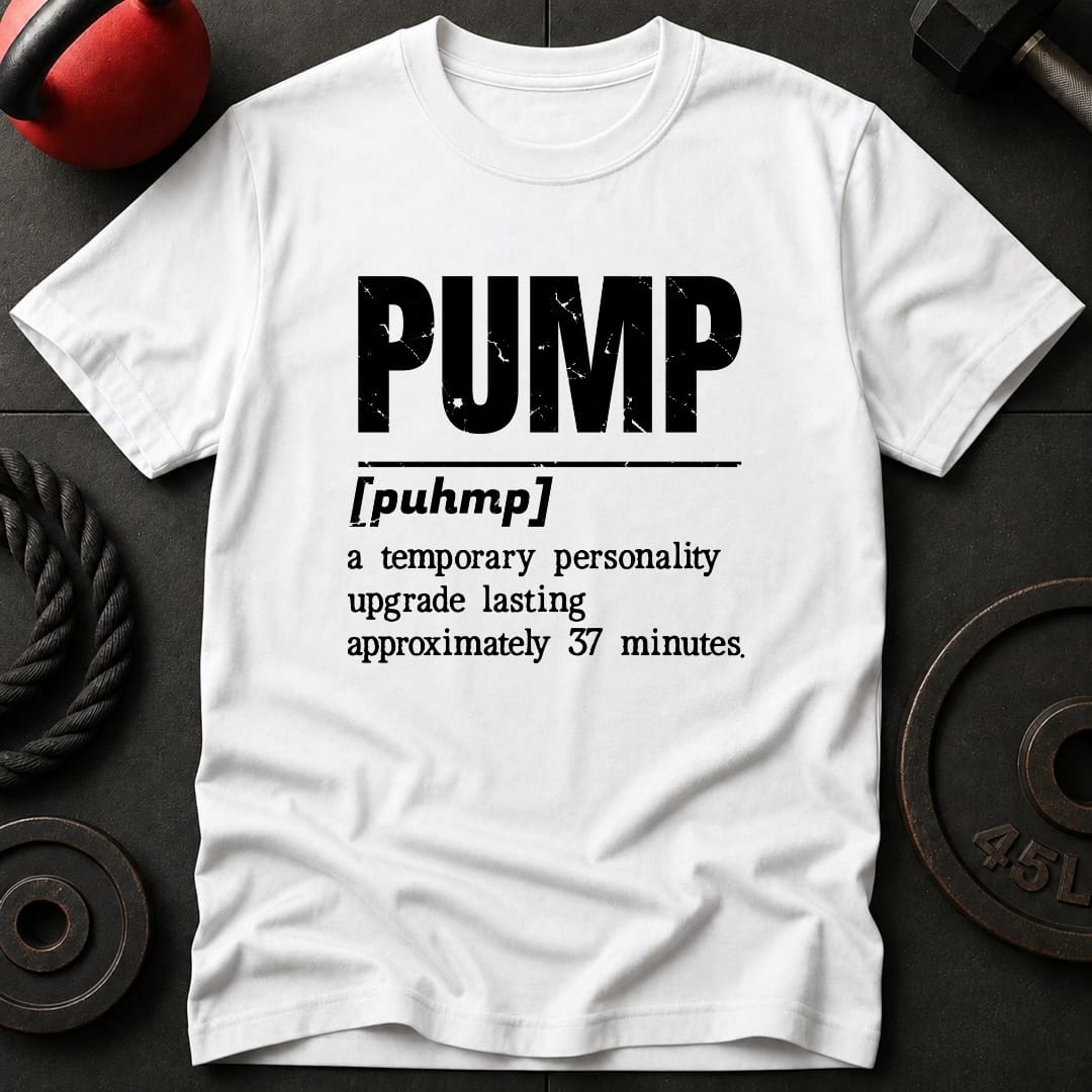 Pump Vocabulary T-shirt