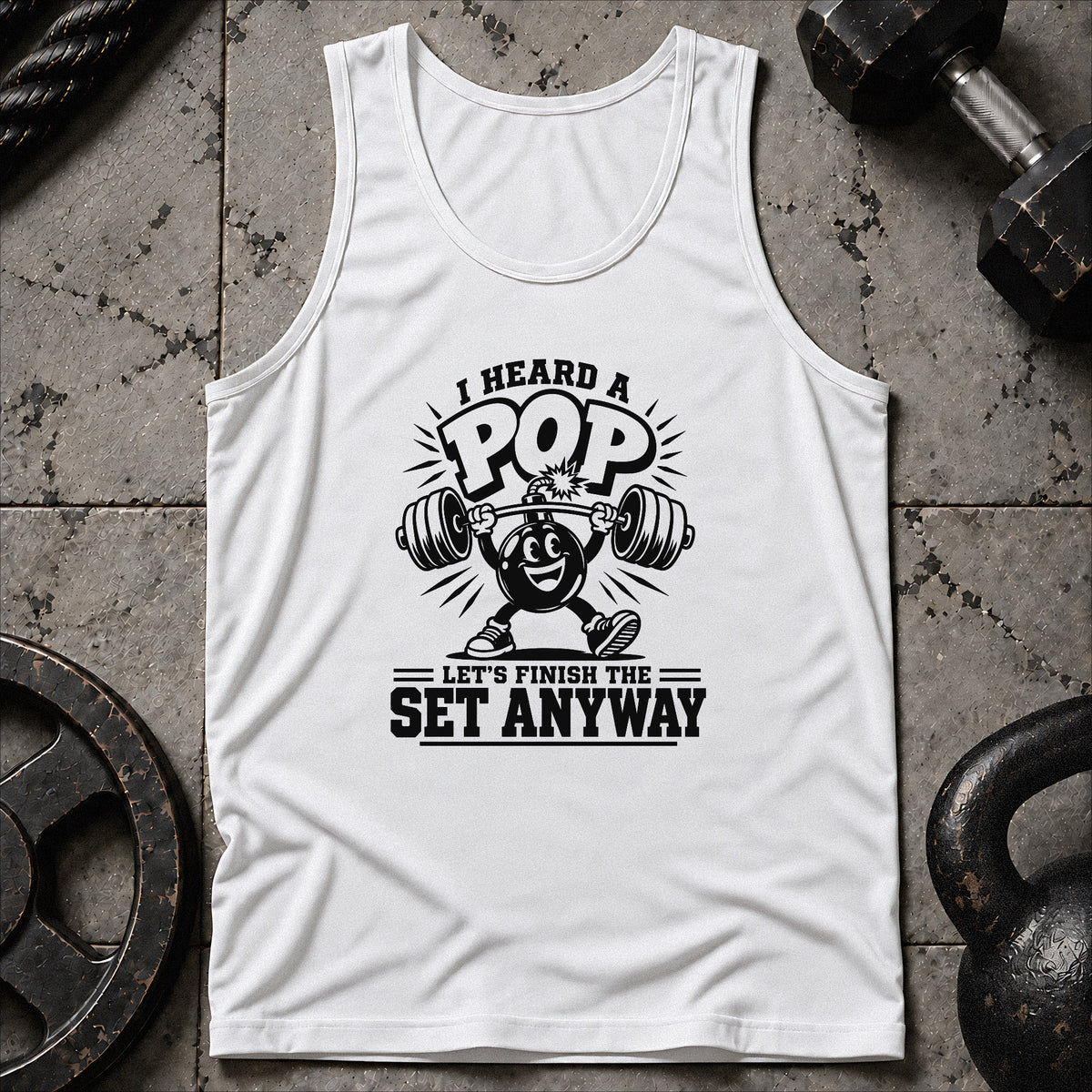 Heard A Pop Unisex Tank