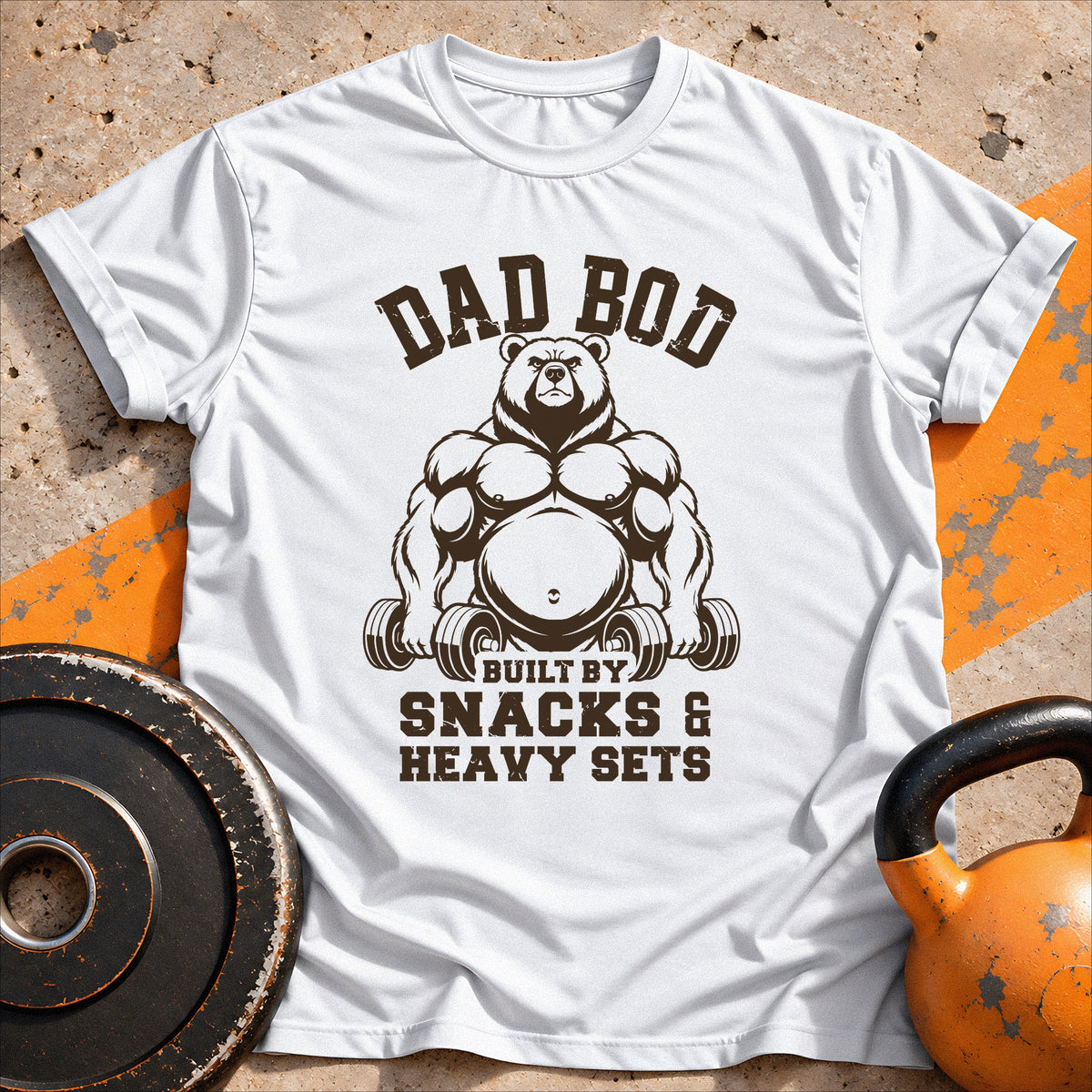 Dad Bod Bear T-shirt