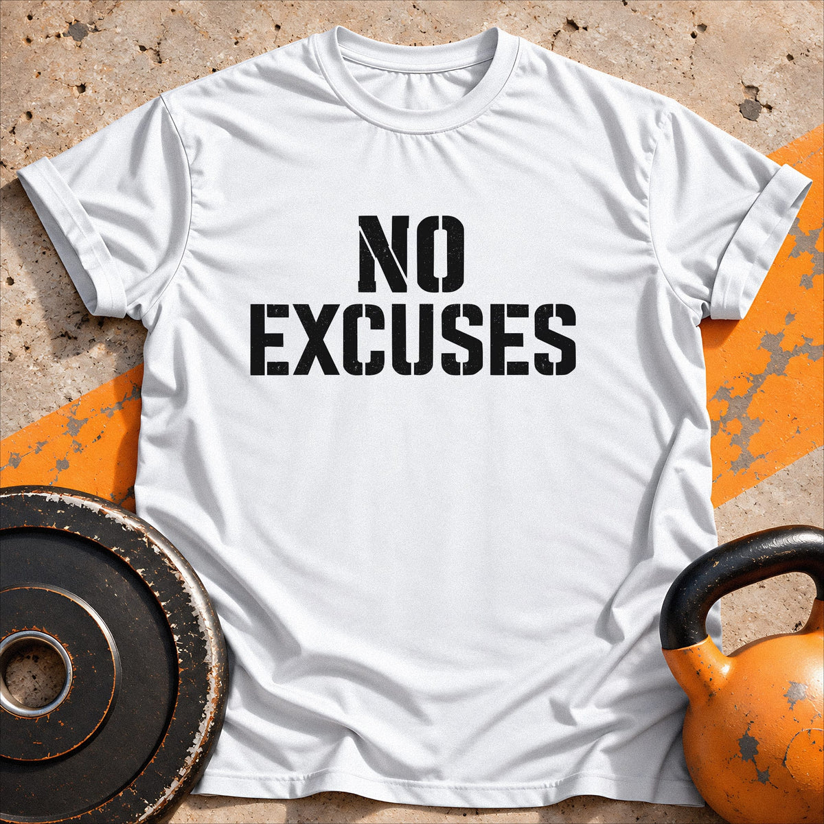 No Excuses Motivational T-Shirt