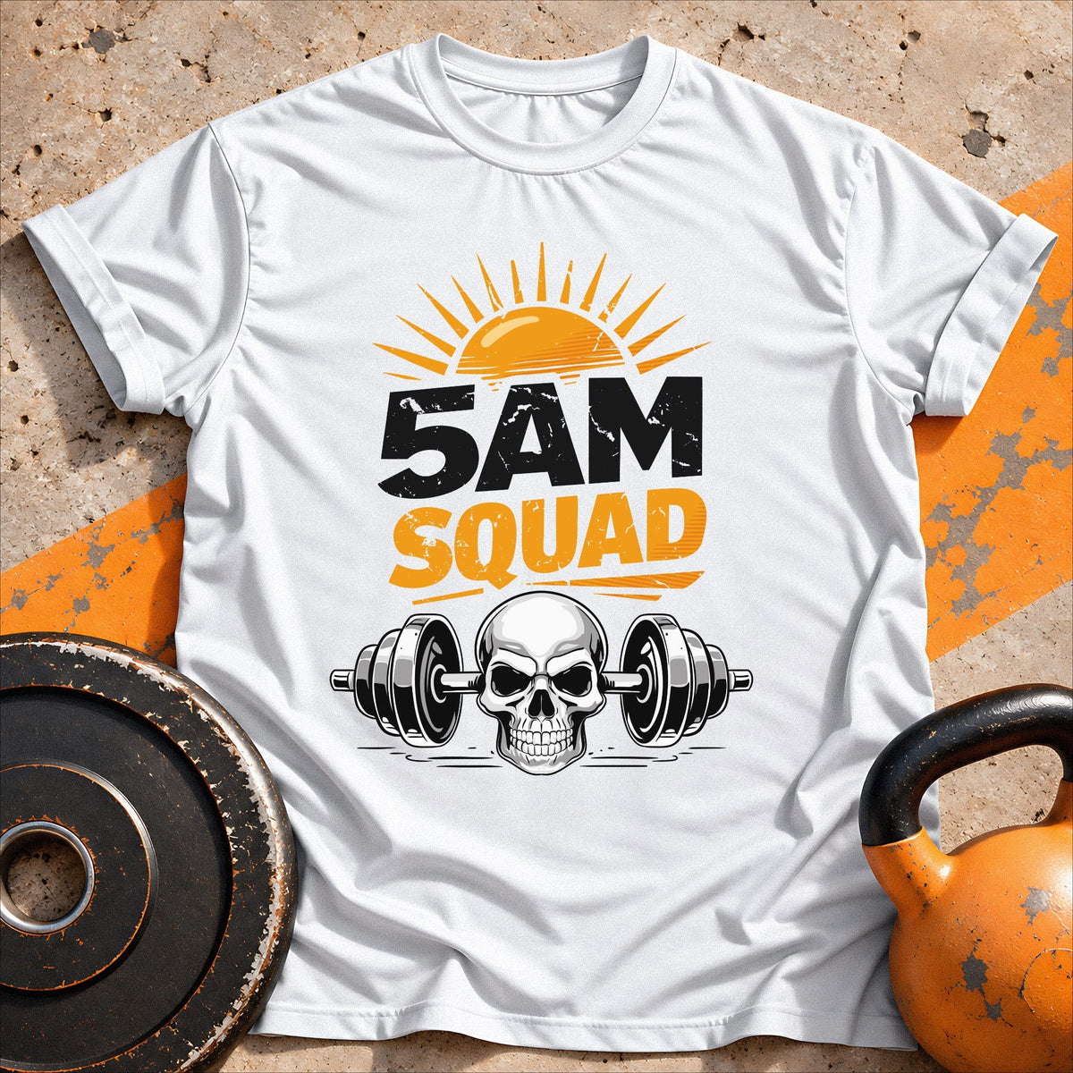 5AM Squad Skull T-shirt