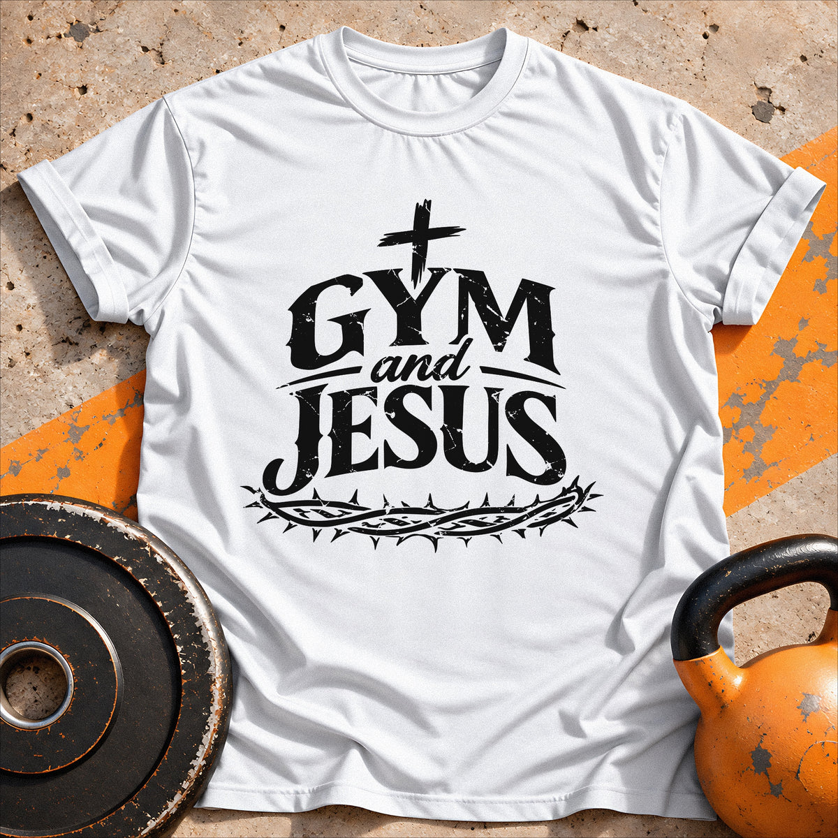 Gym And Jesus T-shirt