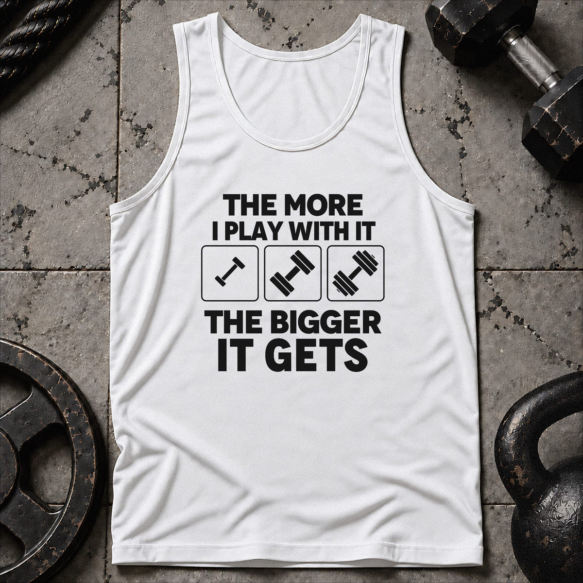 The More I Play Unisex Tank