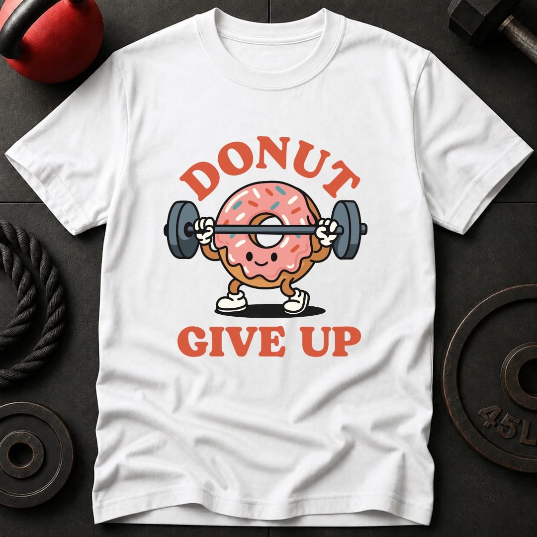 Donut Give Up T-Shirt
