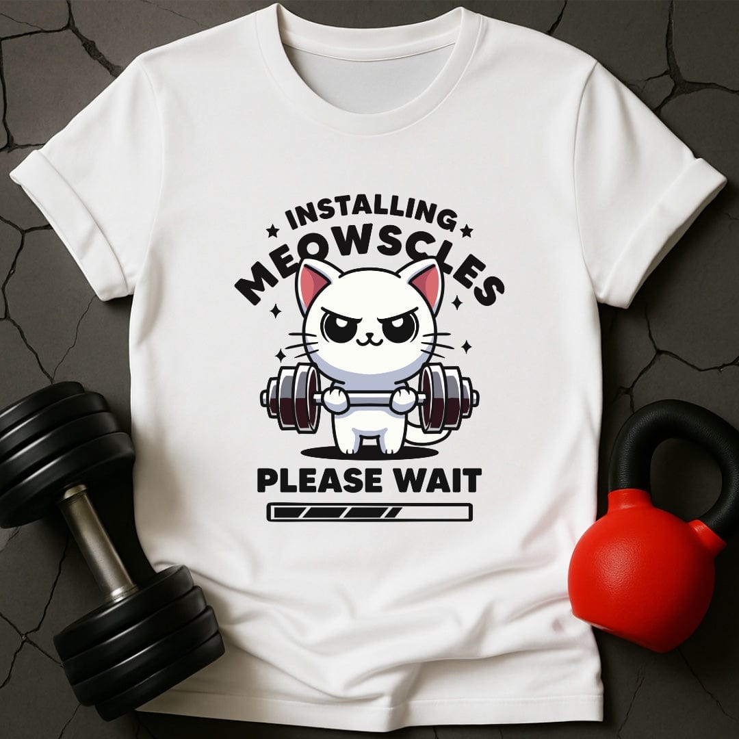 Installing Meowscles Cat T-Shirt