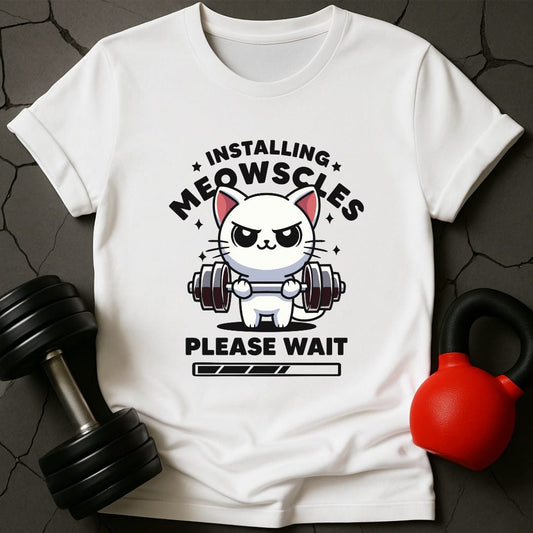 Installing Meowscles Cat T-Shirt