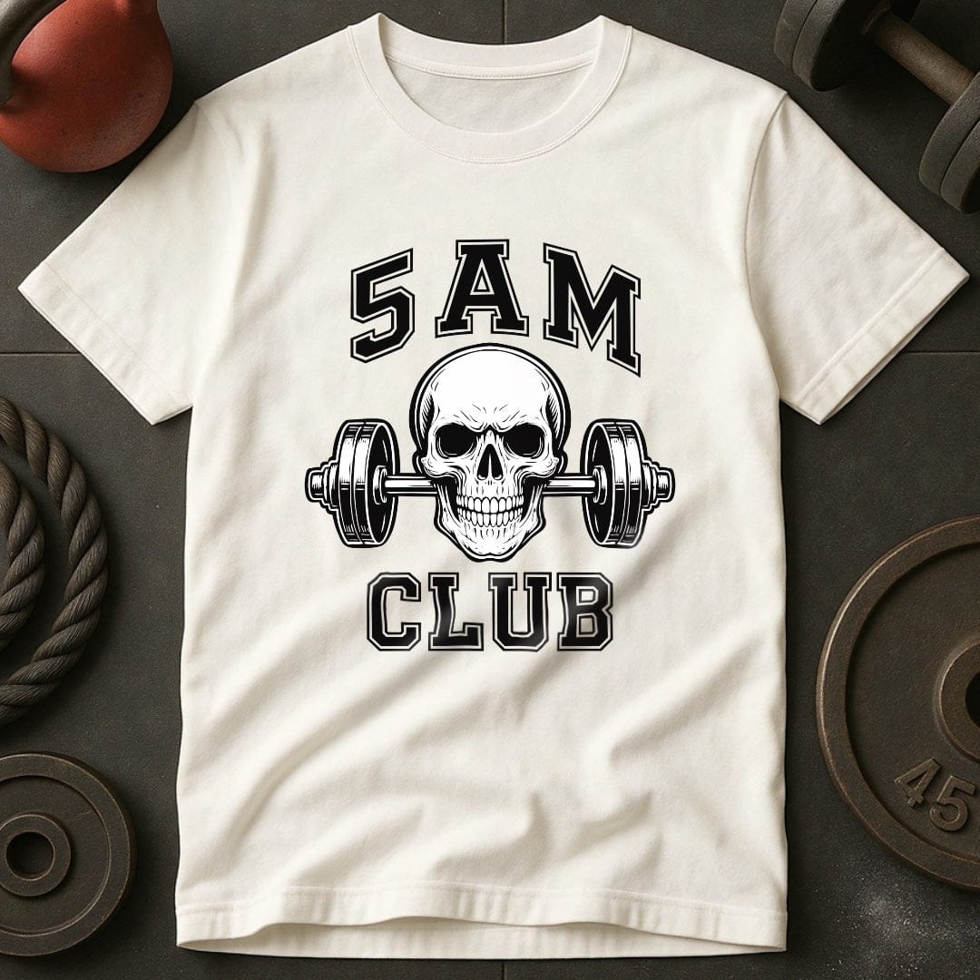 5 AM Club Skull Gym T-Shirt