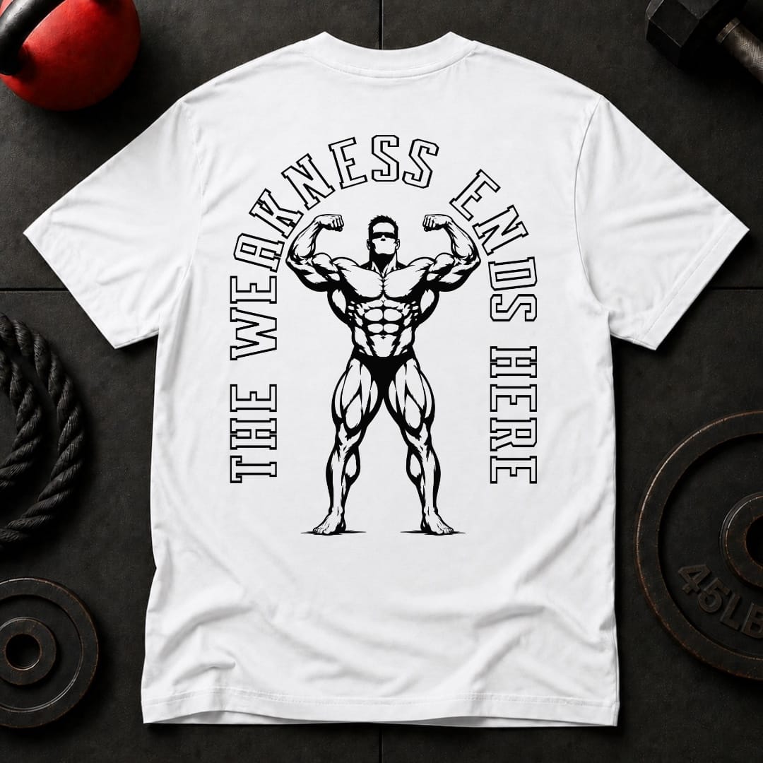 The Weakness Ends Here T-shirt