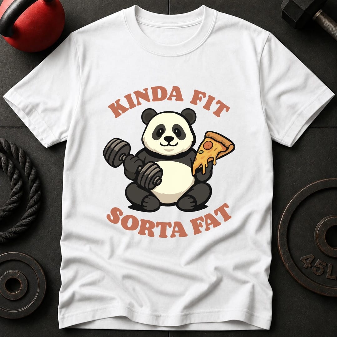 Kinda Fit Sorta Fat Panda T-Shirt