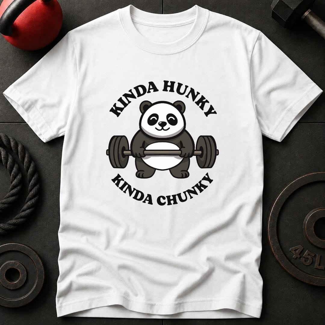 Kinda Hunky Panda Gym T-Shirt