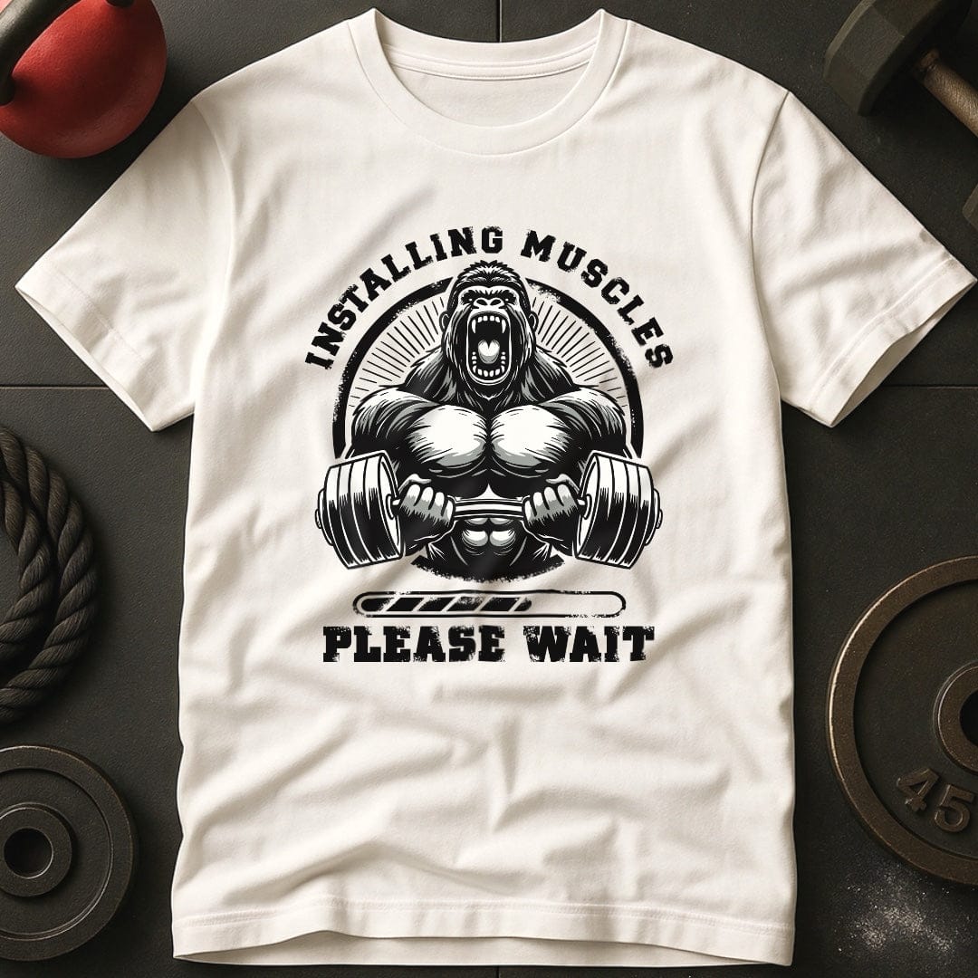 Installing Muscles Gorilla T-Shirt